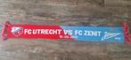 Sjaal FC Utrecht - FC Zenit, Ophalen of Verzenden, Zo goed als nieuw