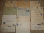 12 posstukken met kleinrond, Postzegels en Munten, Ophalen of Verzenden, T/m 1940, Gestempeld