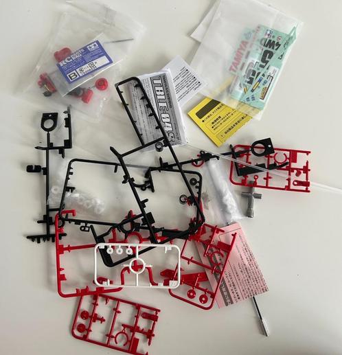 Lotje restant Tamiya Hot Shot 2 onderdelen 1/10 rc auto, Hobby en Vrije tijd, Modelbouw | Radiografisch | Auto's, Onderdeel, Elektro