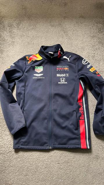 Red Bull Max Verstappen softshell jas maat S unisex