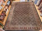 Vintage handgeknoopt oosters tapijt herati 370x252, 200 cm of meer, 200 cm of meer, Overige kleuren, Gebruikt