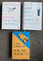 Jonas Jonasson Boeken - 3 practige romans, Boeken, Ophalen of Verzenden, Gelezen, Verhalen