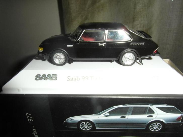 SAAB 99 Turbo 1977  1:43, Hobby en Vrije tijd, Modelauto's | 1:43, Nieuw, Auto, Overige merken, Ophalen of Verzenden