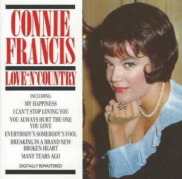 Connie Francis - Love 'n' Country  Originele CD Nieuw, Ongeb beschikbaar voor biedingen