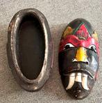 Houten doos uit Gabon, Ophalen