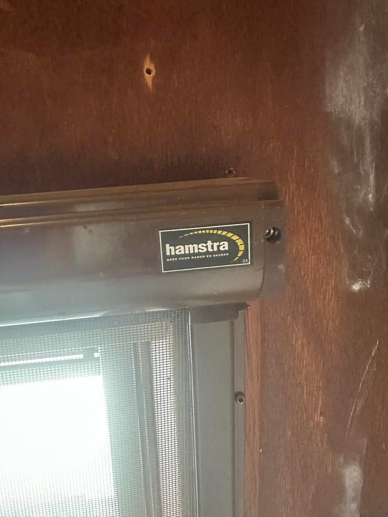 Hamstra Rolhor voor Dakraam, Minder dan 50 cm, Gebruikt, Bruin, Ophalen of Verzenden