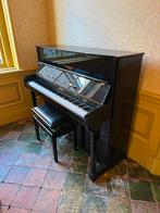Gunther piano hoogglans zwart, Muziek en Instrumenten, Piano's, Ophalen, Zwart, Zo goed als nieuw, Piano