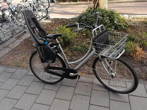 Batavus Diva Mamafiets papafiets Omafiets Kleur zilver/grijs, Fietsen en Brommers, Fietsen | Dames | Moederfietsen, Ophalen