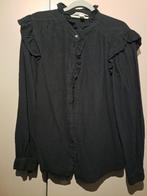 H&M blouse, Verzenden, Zwart, Maat 42/44 (L), Zo goed als nieuw