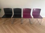 €200 | 4 IKEA Bernhard stoelen, Huis en Inrichting, Stoelen, Ophalen, Gebruikt, Overige kleuren, Leer