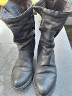 Weekendverlaging Airstep laarzen 41stoer leer design, Zwart, Lage of Enkellaarzen, Ophalen of Verzenden, Zo goed als nieuw