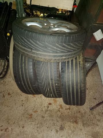 Uniroyal Rain Sport 3 banden 215/45 R17 + Subaru velgen beschikbaar voor biedingen
