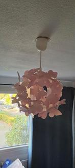 Roze Vlinder Plafondlamp - Tienerkamer, Ophalen, Kunststof, Gebruikt, Minder dan 50 cm