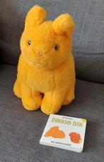 Dikkie Dik knuffel + kartonboekje met 2 verhaaltjes, Kinderen en Baby's, Speelgoed | Knuffels en Pluche, Ophalen of Verzenden