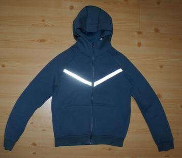 Winddicht softshell jasje maat 164 met rits, reflecterende s beschikbaar voor biedingen