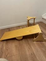 Wiebelplank, glijbaan en klimrek in goede staat, Kinderen en Baby's, Speelgoed | Houten speelgoed, Ophalen, Zo goed als nieuw