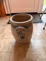 Authentieke Keulse Pot met Blauwe Decoratie, Antiek en Kunst, Antiek | Keramiek en Aardewerk, Ophalen