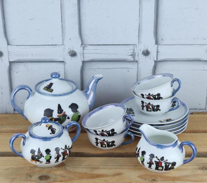 Antiek kinderservies uit 1920, Antiek en Kunst, Antiek | Speelgoed, Ophalen of Verzenden