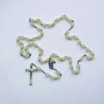 Een vintage glow in the dark rozenkrans rosary paternoster, Antiek en Kunst, Antiek | Religie, Verzenden