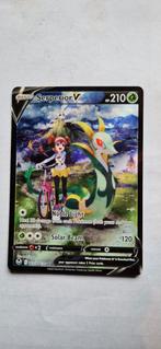 Pokémon Serperior V TG13/TG30 - Trainer Gallery, Ophalen of Verzenden, Zo goed als nieuw, Losse kaart, Foil