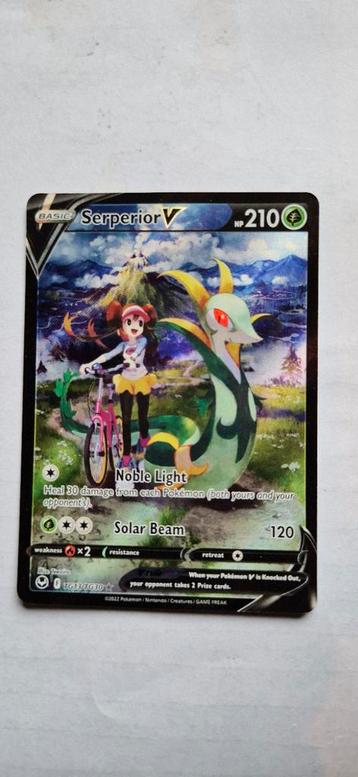 Pokémon Serperior V TG13/TG30 - Trainer Gallery beschikbaar voor biedingen