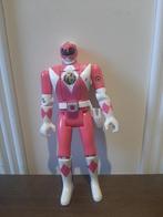 Pink Mighty Morphin Power Ranger Fliphead., Kinderen en Baby's, Speelgoed | Actiefiguren, Gebruikt, Ophalen of Verzenden