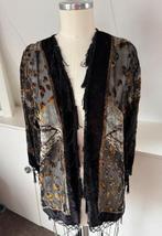 River Island fluweel voile blouse 38/40, Maat 38/40 (M), Ophalen of Verzenden, Zo goed als nieuw, River Island