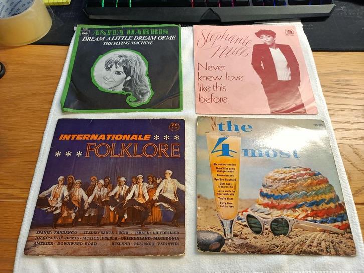 partijtje singeltjes leuke titels, Cd's en Dvd's, Vinyl Singles, Gebruikt, Single, Pop, 7 inch, Ophalen of Verzenden