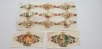 3845 sigarenbandjes washington, Verzamelen, Rookartikelen, Aanstekers en Luciferdoosjes, Verzenden, Gebruikt, Sigarenbandjes