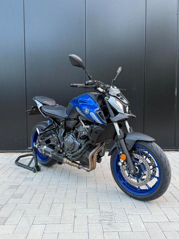 YAMAHA MT07 ICON BLUE SPORTUITLAAT/35KW/2021 beschikbaar voor biedingen
