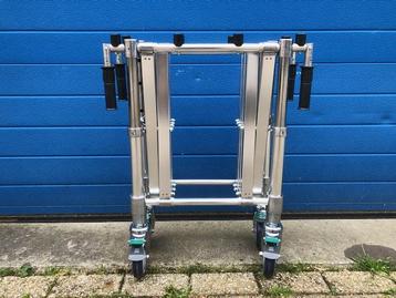 Aluminium schaarwagen of baarwagen 14,5 kilo nieuw beschikbaar voor biedingen
