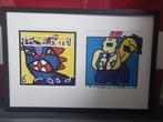 Herman Brood kids stuf, Verzenden, 75 cm of meer, 50 tot 75 cm, Print