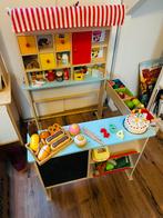 Houten Kinderwinkeltje & Speelkeuken + Veel Accessoires!!!, Ophalen, Zo goed als nieuw, Hout, Speelkeuken-accessoire