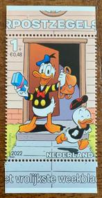 Kinderzegel 2022 Donald Duck met tabs, postfris, Verzenden, Postfris