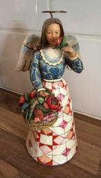 Jim Shore Engel - “Smell the Flowers” - Nieuwstaat, Verzamelen, Beelden en Beeldjes, Ophalen of Verzenden, Nieuw