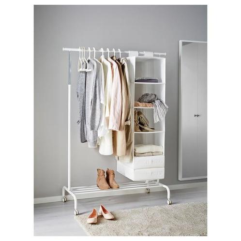 3 stuks kledingrekken met hoezen, Kleding | Dames, Kledingrekken, Zo goed als nieuw, Met wielen, Ophalen of Verzenden