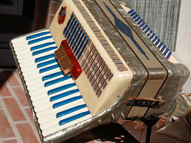 Playback accordeon Sint en Piet, Muziek en Instrumenten, Accordeons, Zo goed als nieuw, Overige merken, Ophalen of Verzenden