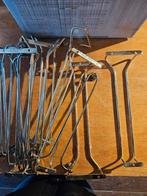 Messing glazenhangers bar 12x, Ophalen of Verzenden