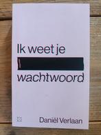 Ik weet je wachtwoord., Ophalen of Verzenden, Zo goed als nieuw