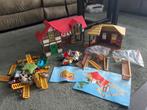 Playmobil boederij en Safari hut 6120 5907, Kinderen en Baby's, Speelgoed | Playmobil, Ophalen of Verzenden