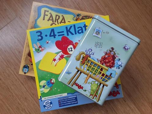 Haba spellen, Kinderen en Baby's, Speelgoed | Educatief en Creatief, Zo goed als nieuw, Rekenen, Ontdekken, Ophalen