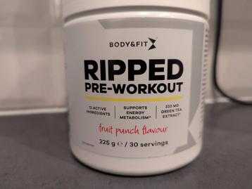 RIPPED PRE-WORKOUT
fruit punch flavour beschikbaar voor biedingen