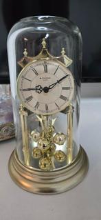 Junghans Quartz Tafelklok met Glazen Stolp, Antiek en Kunst, Antiek | Klokken, Ophalen