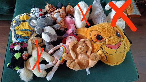 Diverse knuffels, Kinderen en Baby's, Speelgoed | Knuffels en Pluche, Zo goed als nieuw, Ophalen of Verzenden