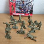 airfix 1/32 american paratroopers 14 soldaatjes in doos, Hobby en Vrije tijd, Modelbouw | Figuren en Diorama's, Figuur of Figuren