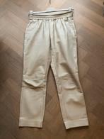 Co couture ecru leren broek maat 36, Kleding | Dames, Beige, Ophalen of Verzenden, Zo goed als nieuw, Maat 36 (S)