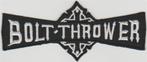 Bolt Thrower stoffen opstrijk patch embleem, Verzenden, Nieuw, Kleding
