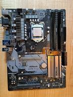 Moederbord (Asrock Z370 Pro4) + Processor (Intel i7-9700K), Computers en Software, Ophalen, Gebruikt, Intel, DDR4