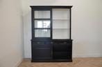 Zwarte buffetkast / vitrinekast, 5 laden of meer, 200 cm of meer, Nieuw, Ophalen of Verzenden
