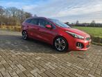 Kia Ceed 1.0 T-gdi SW GT-line uit 2018 met panoramadak, Auto's, Voorwielaandrijving, Zwart, Leder en Stof, Origineel Nederlands